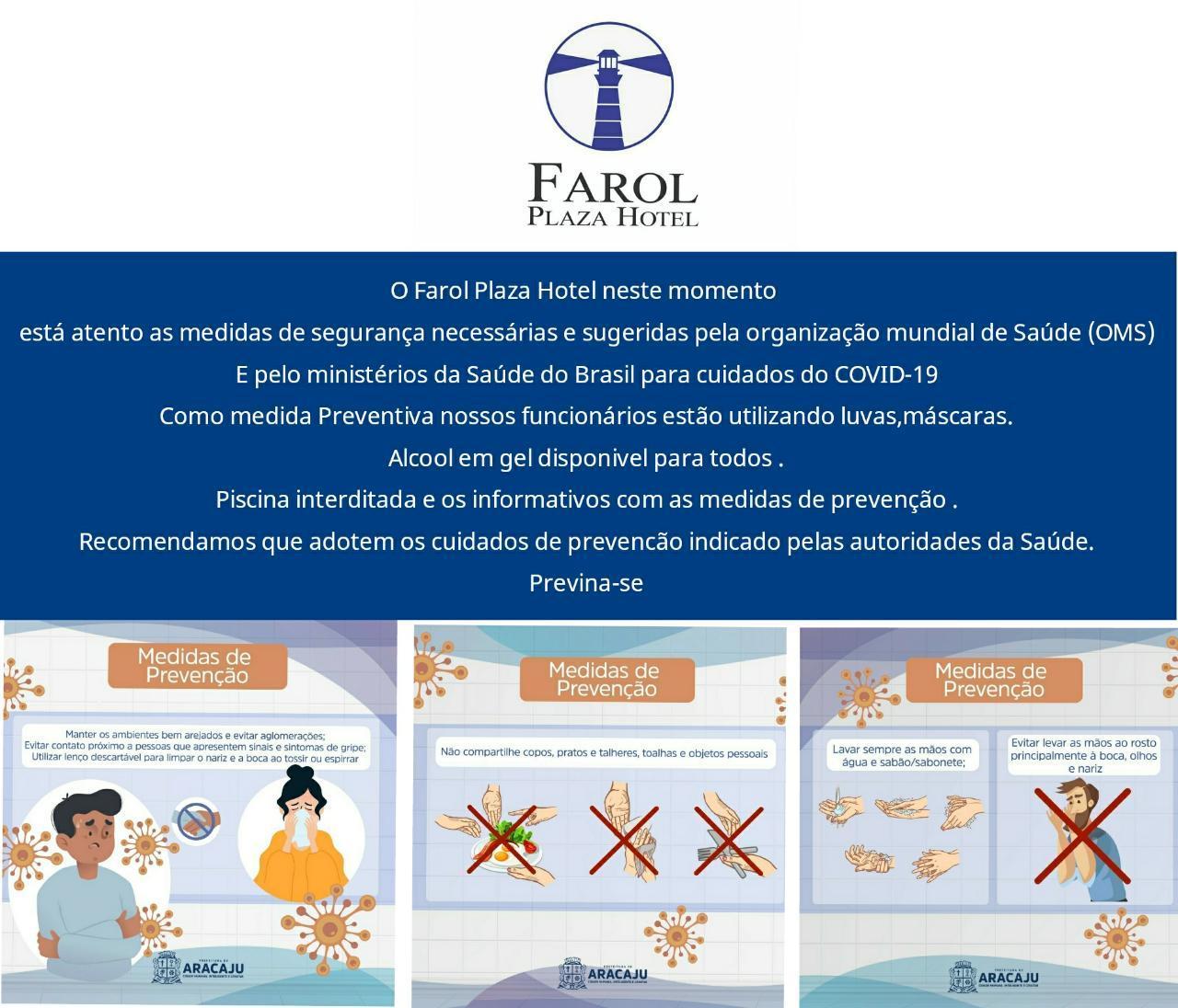 Farol Plaza Hotel Aracaju Exterior foto